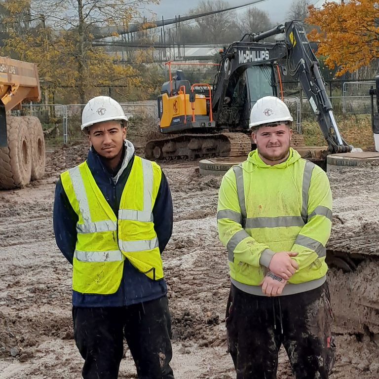 McPhillips Apprentices Louis Smith and Rory Burns