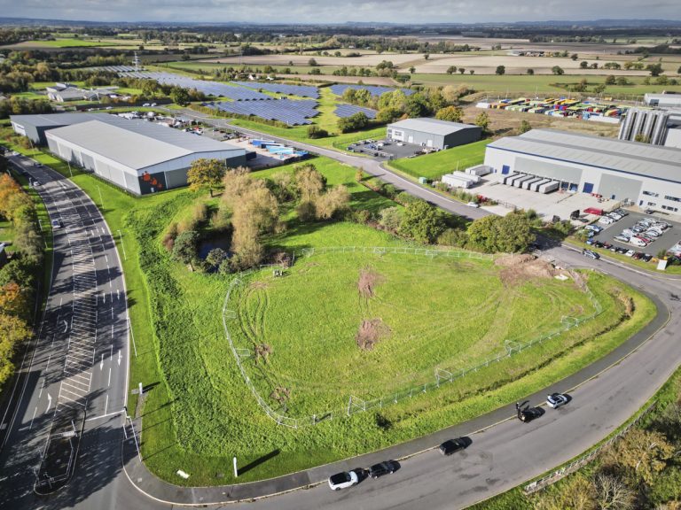 The new Bruderer factory and showroom being built in Telford by McPhillips