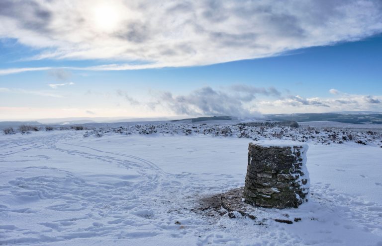 Pole Bank summit on the Long Mynd