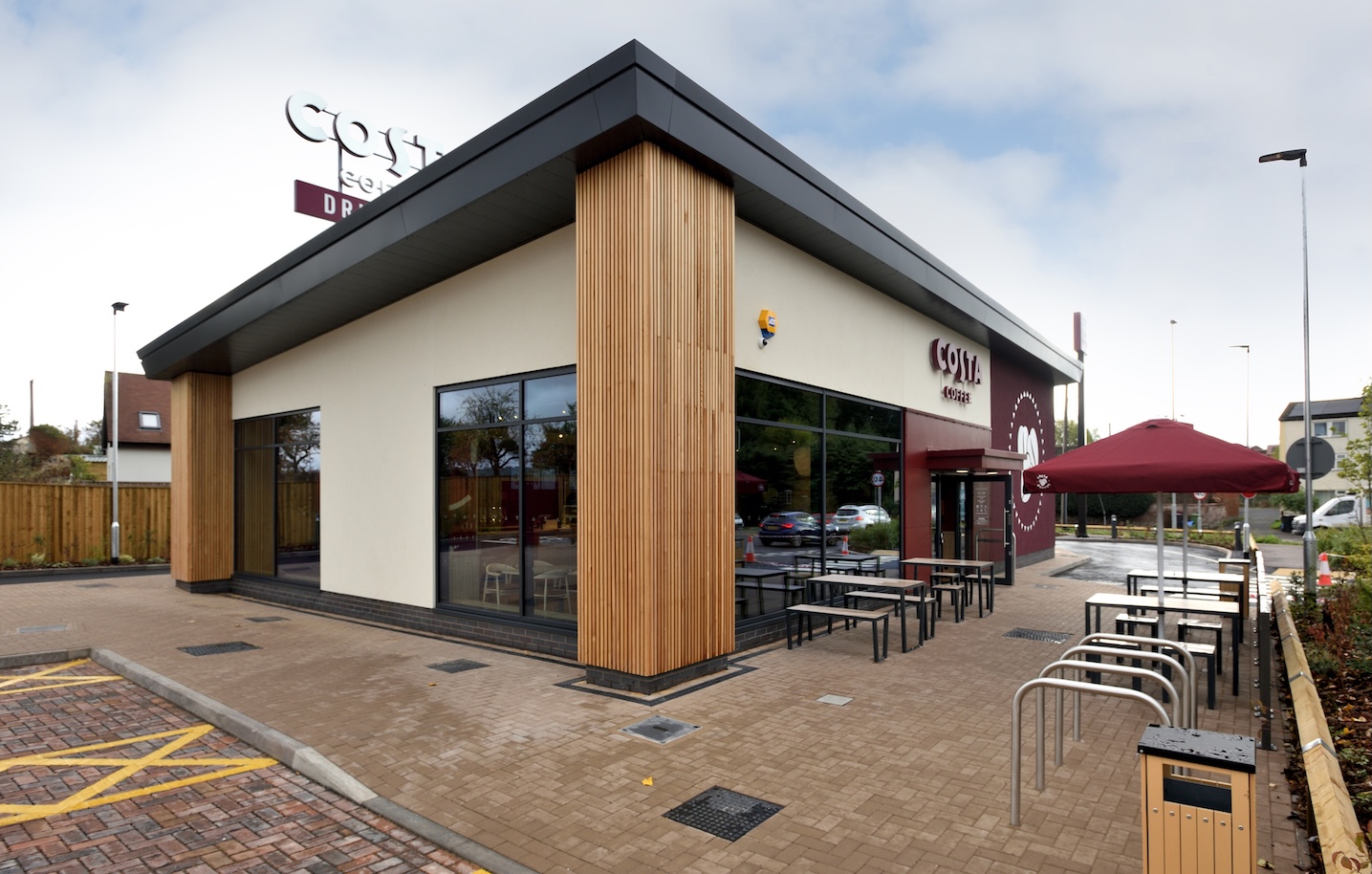 McPhillips delivers drivethru Costa to complement Ludlow Sainsburys