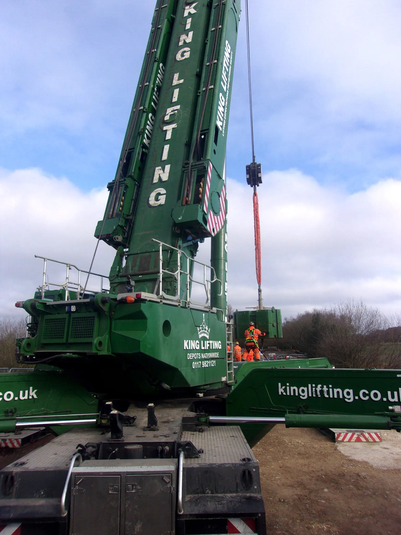 York’s Bridge — construction photo 1