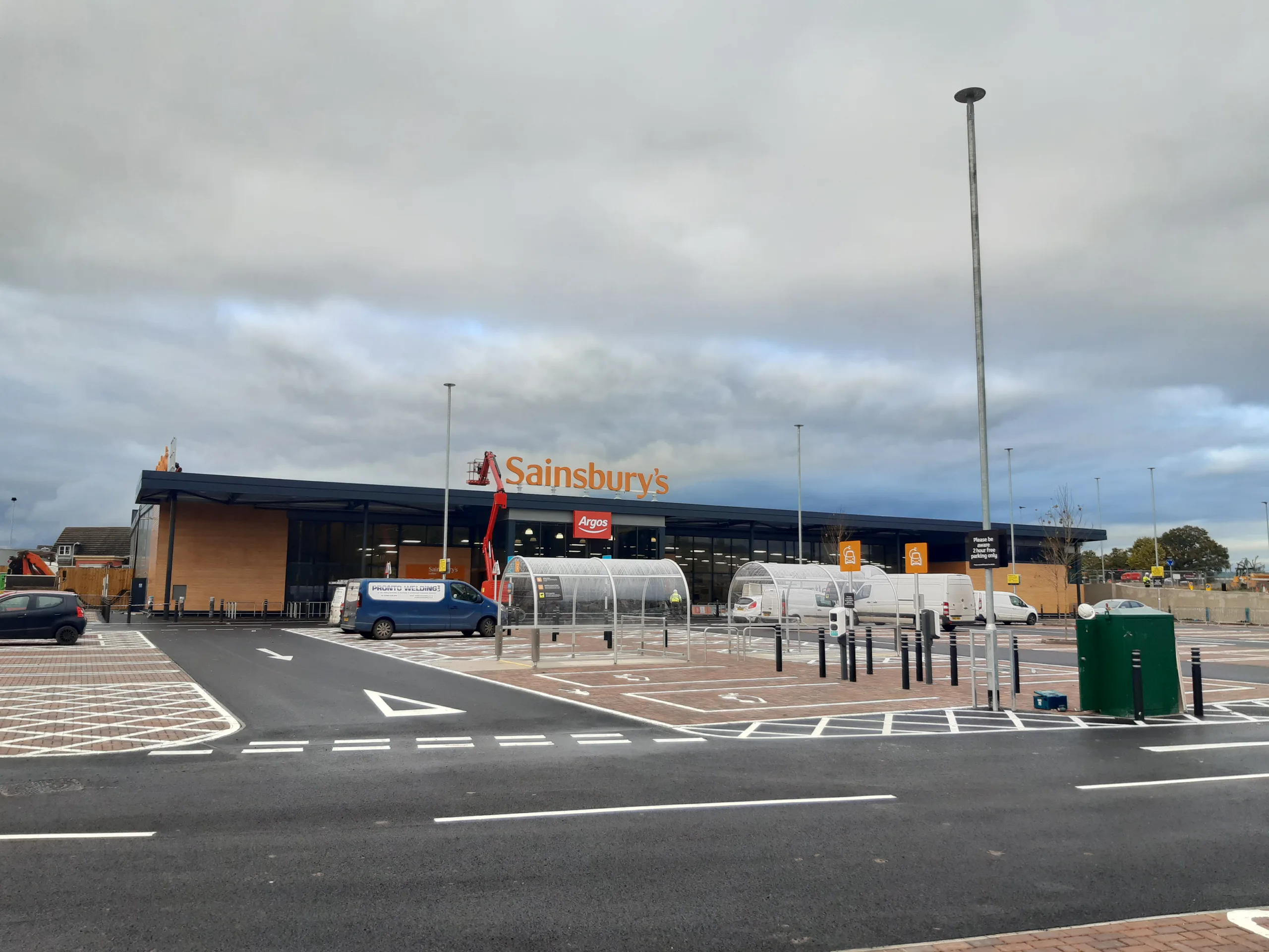 Sainsburys, Ludlow — construction photo 7