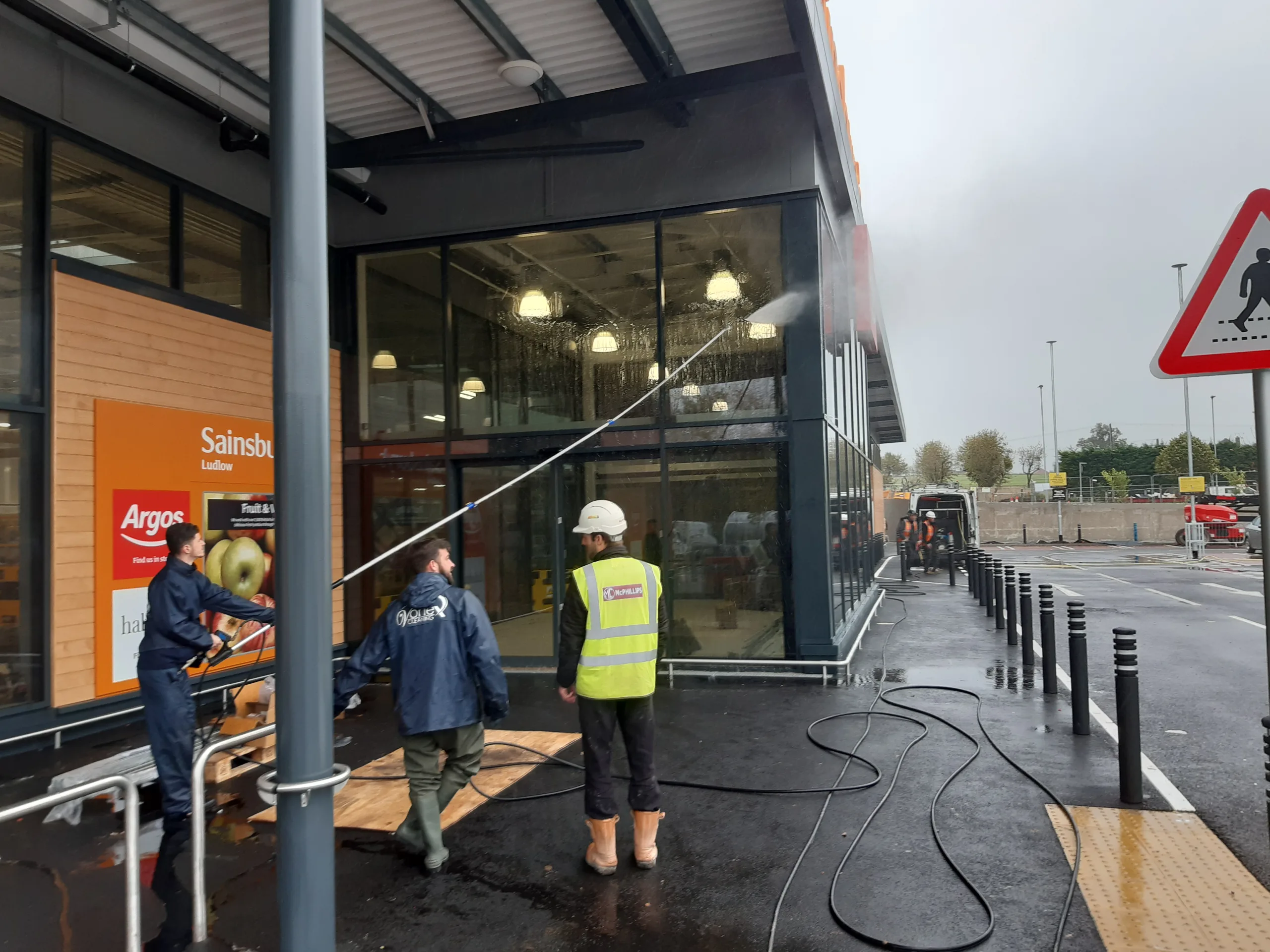 Sainsburys, Ludlow — construction photo 4