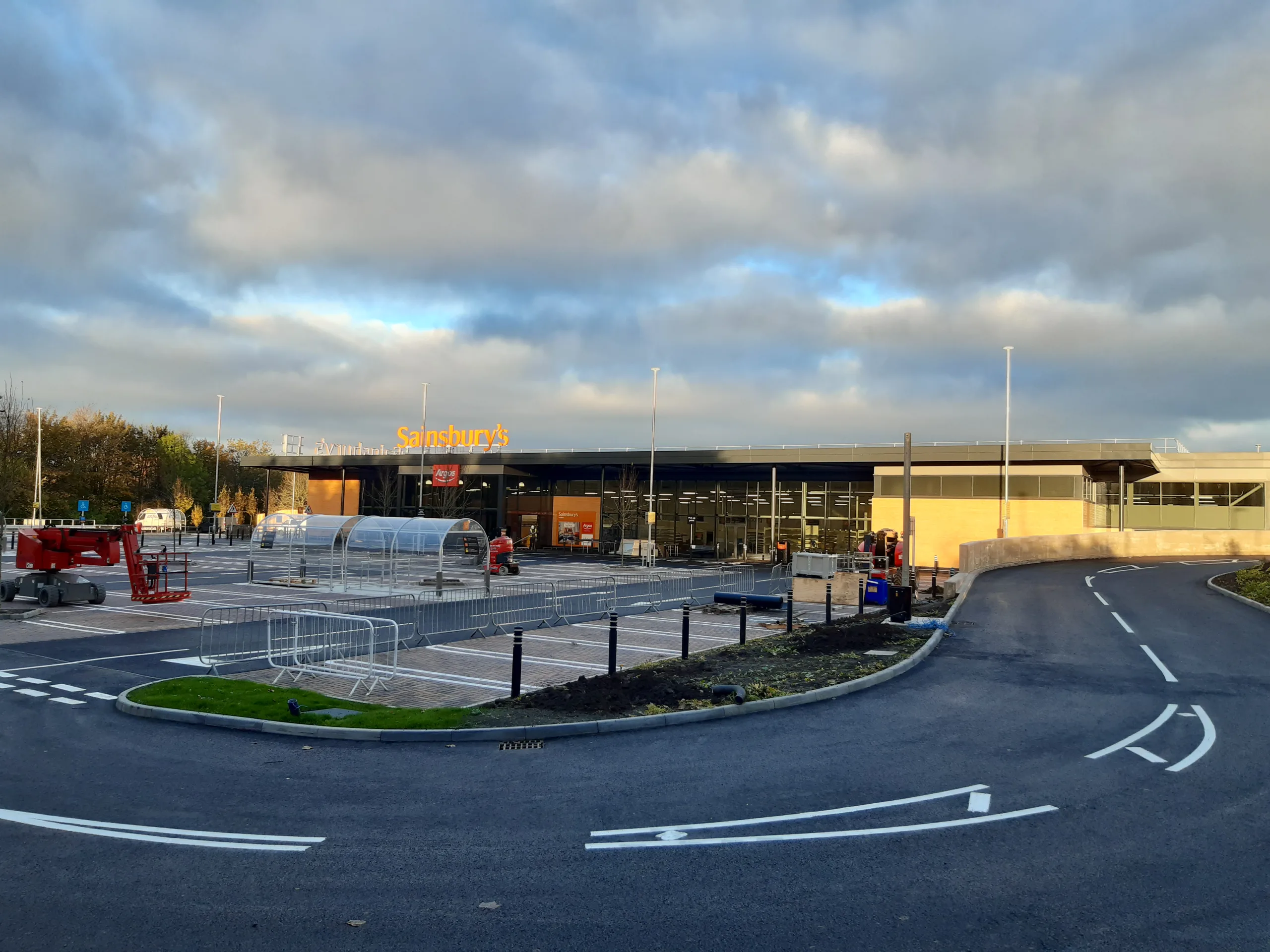 Sainsburys, Ludlow — completed McPhillips project