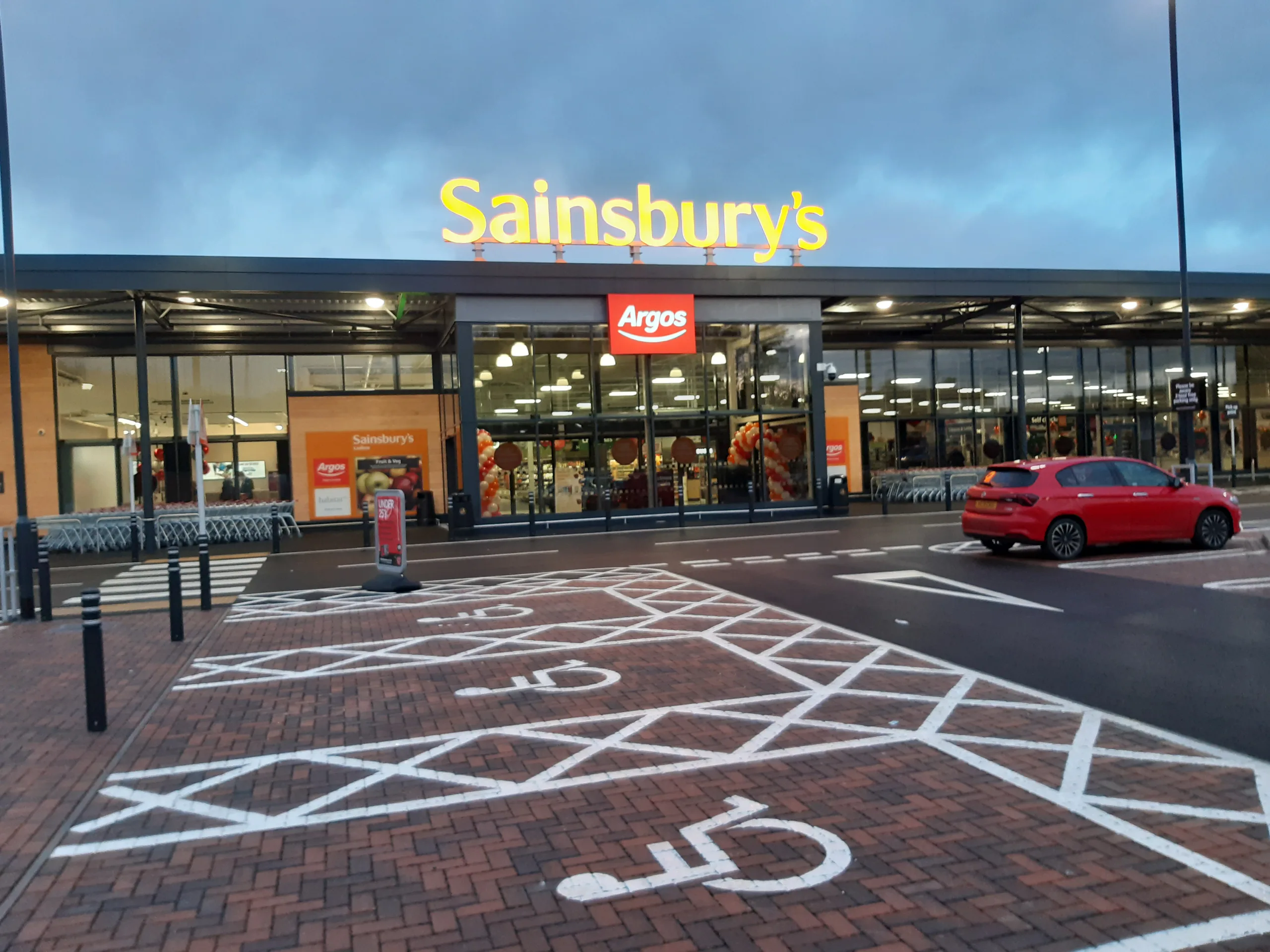 Sainsburys, Ludlow — construction photo 2
