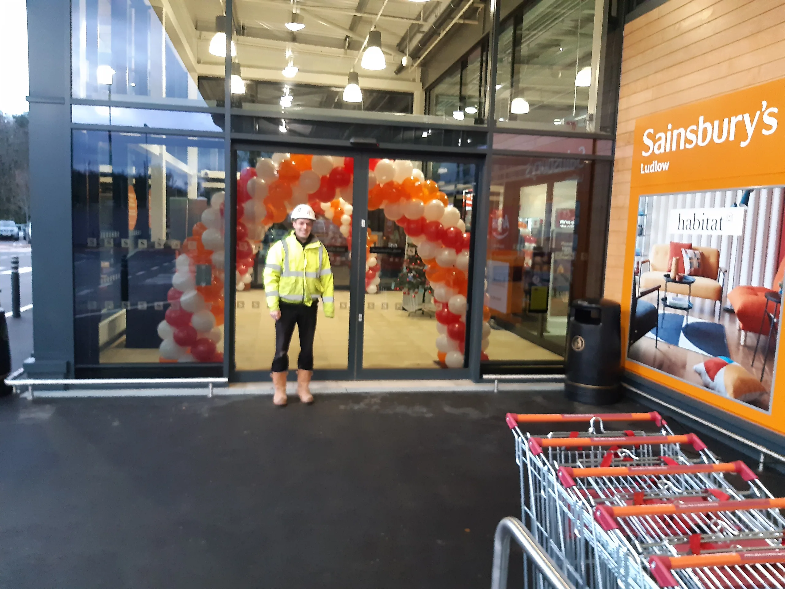 Sainsburys, Ludlow — construction photo 3