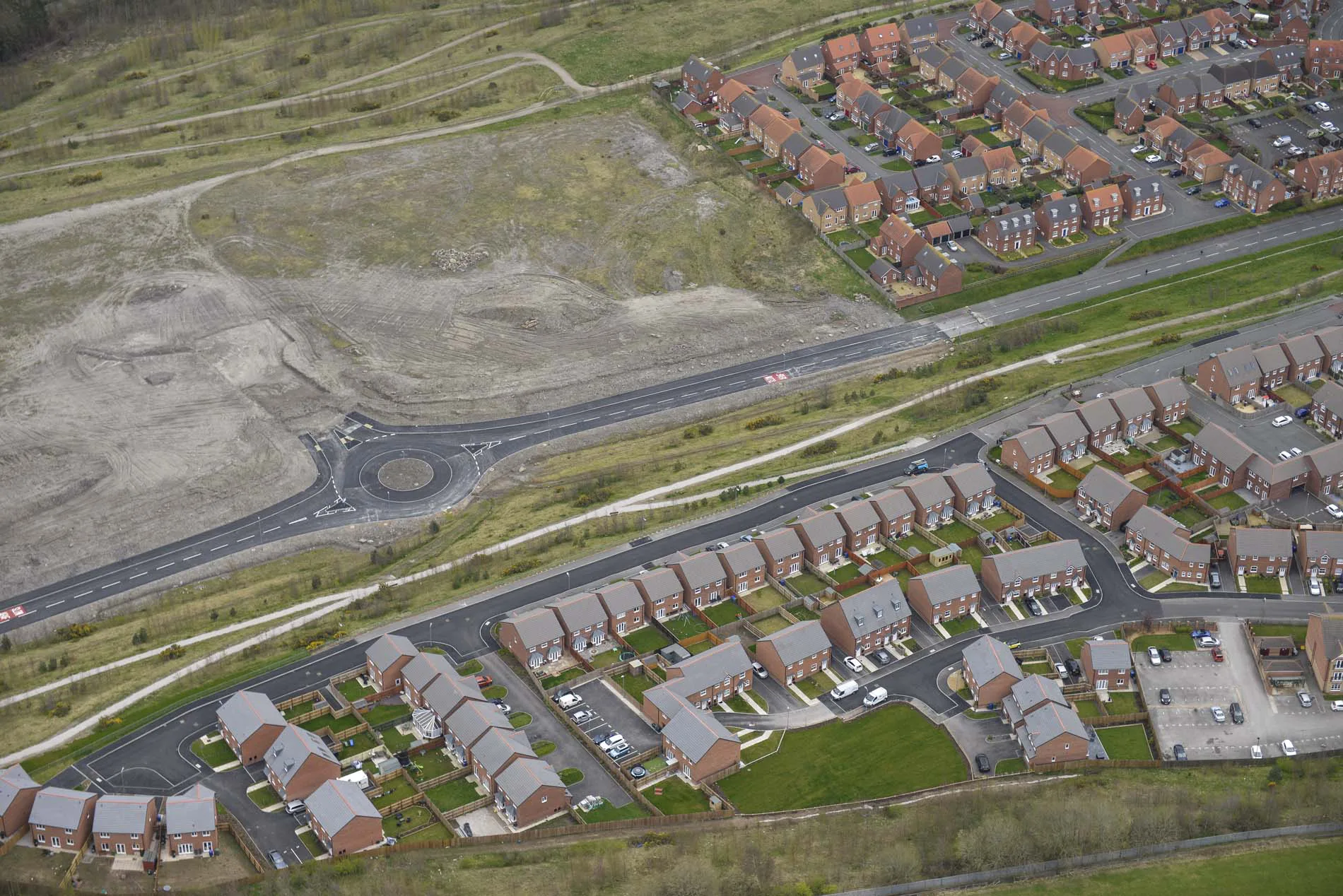 Brymbo Spine Road — completed McPhillips project