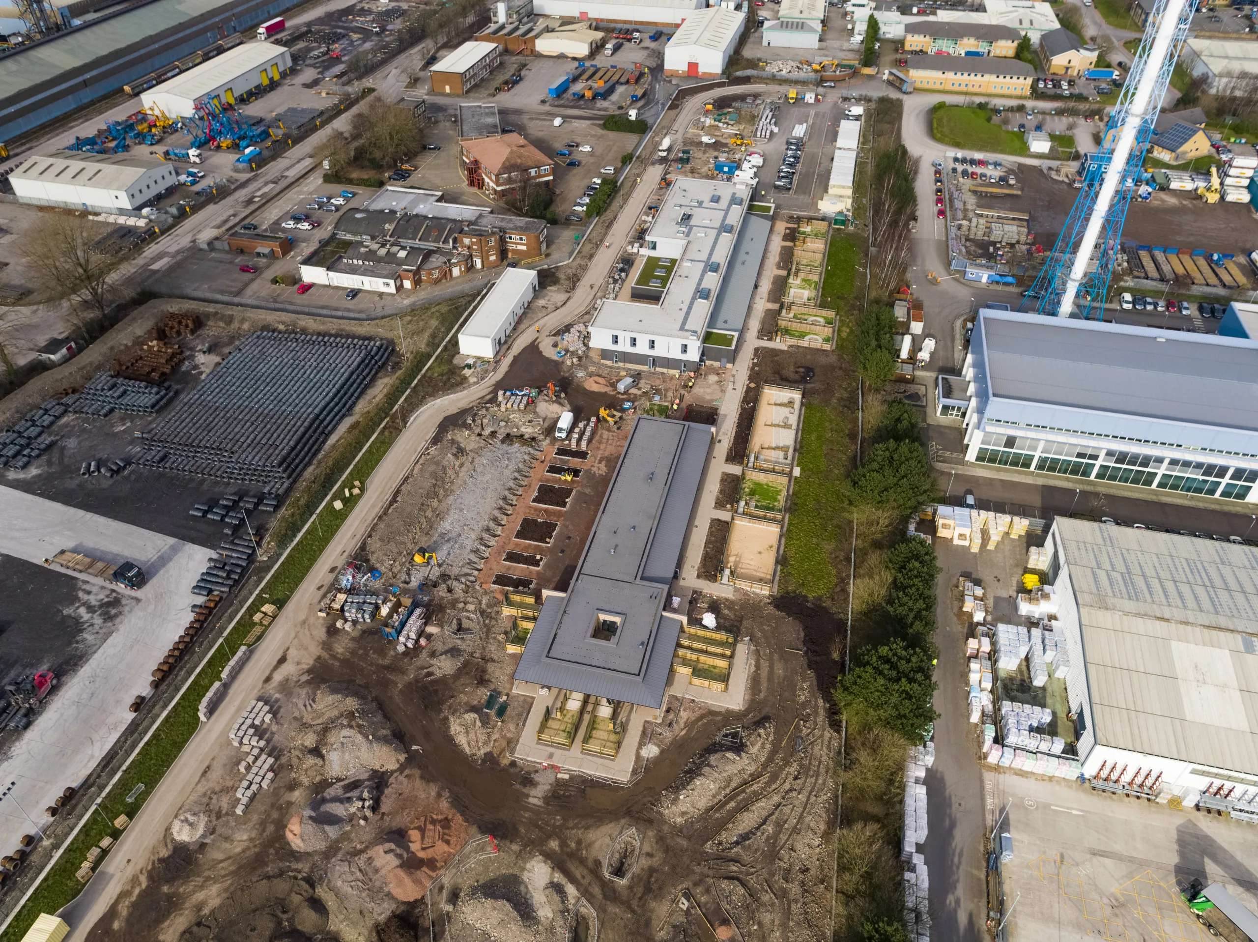 Dogs Trust, Cardiff — construction photo 1