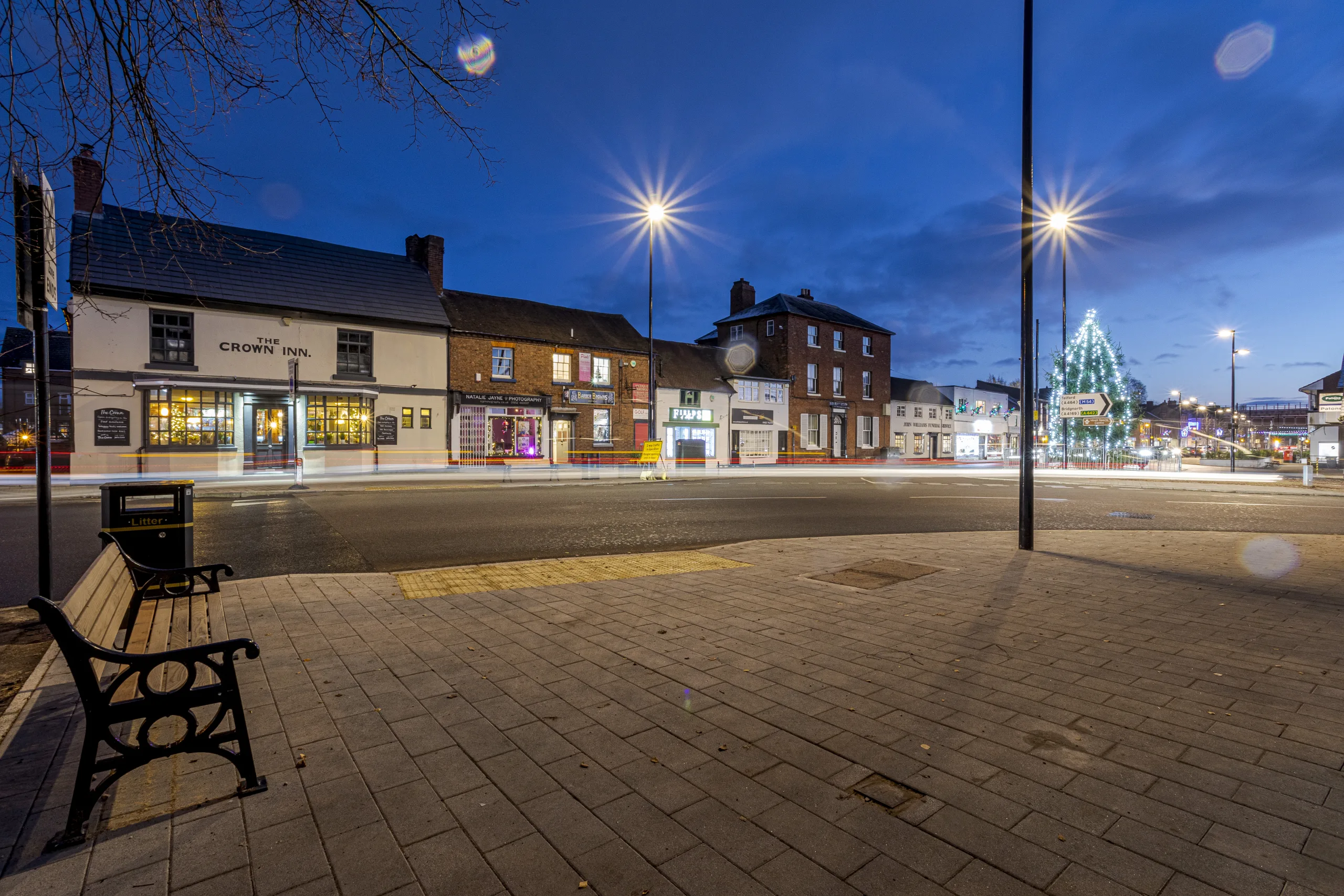 Shifnal Town Centre improvement scheme — construction photo 11