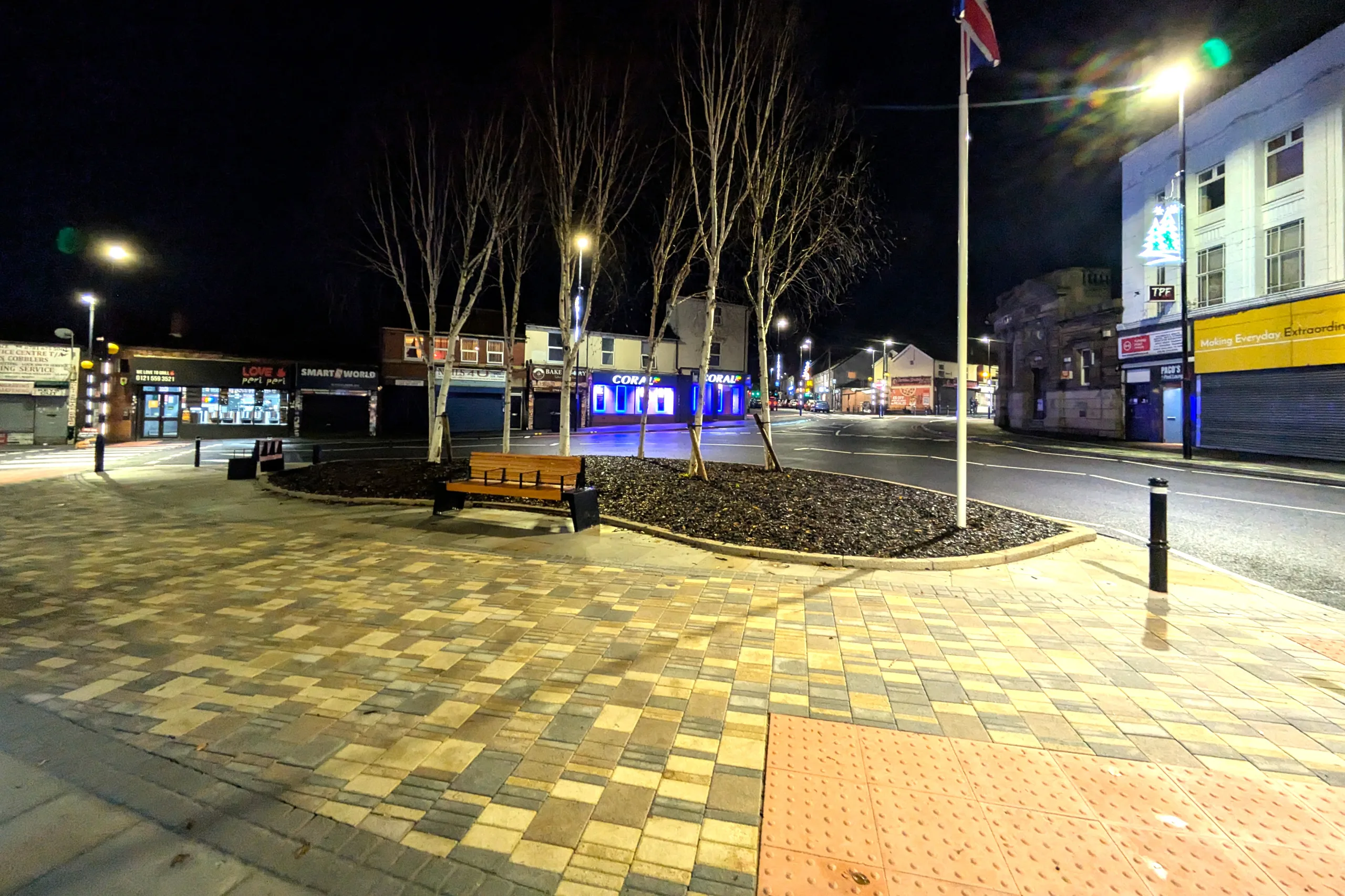 Blackheath town centre and bus interchange — construction photo 6