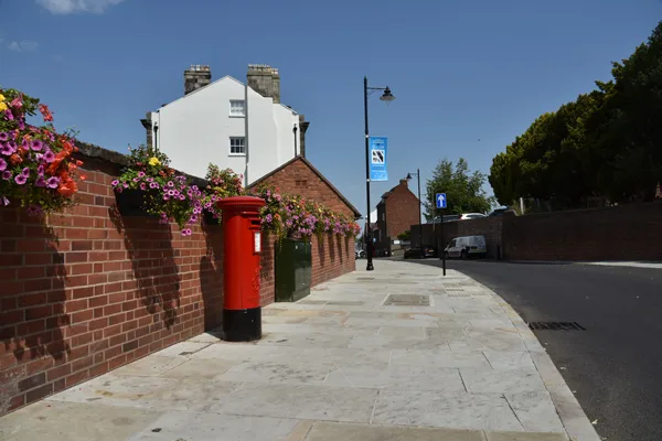 Shrewsbury town centre improvements — construction photo 4