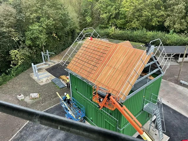 Warwickshire Fire & Rescue training facility — construction photo 3