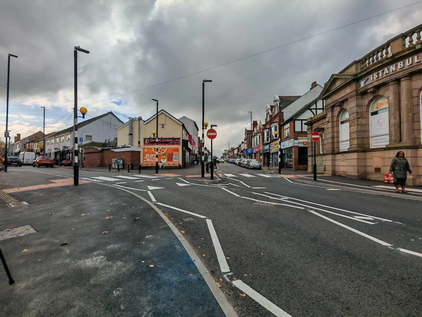 Blackheath town centre and bus interchange — construction photo 7